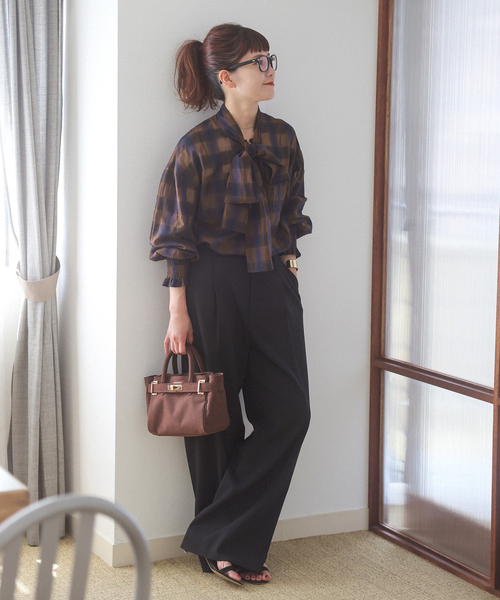 Spick＆Span（スピック アンド スパン） ブラウス シャツ オンブレ