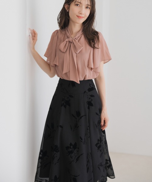 MISCH MASCH（ミッシュマッシュ） スカート 2025秋冬新作 フロッキー