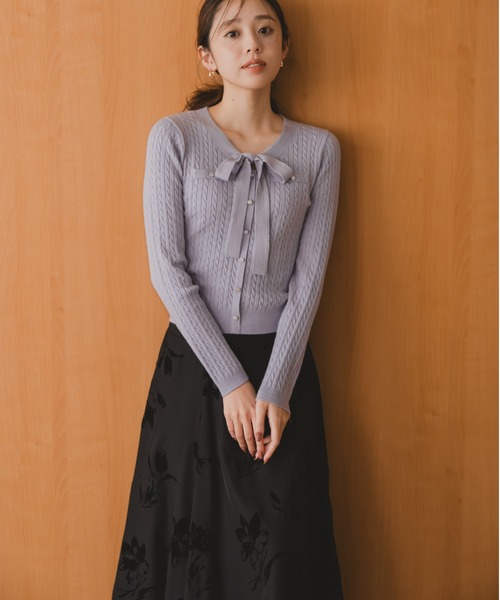 MISCH MASCH（ミッシュマッシュ） スカート 2025秋冬新作 フロッキー