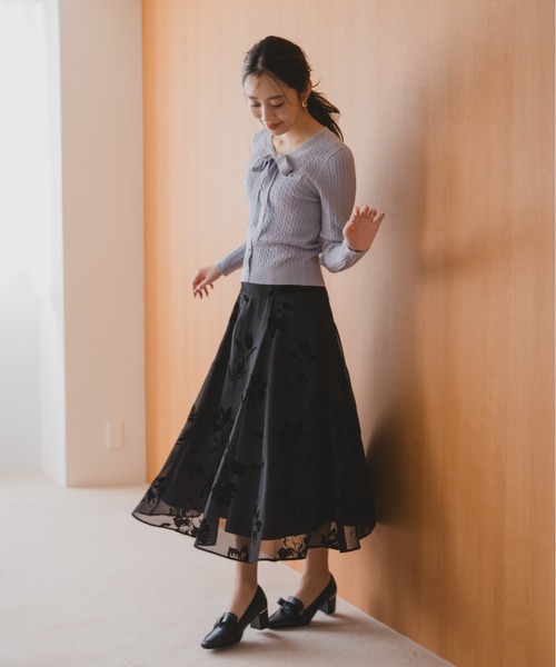 MISCH MASCH（ミッシュマッシュ） スカート 2025秋冬新作 フロッキー