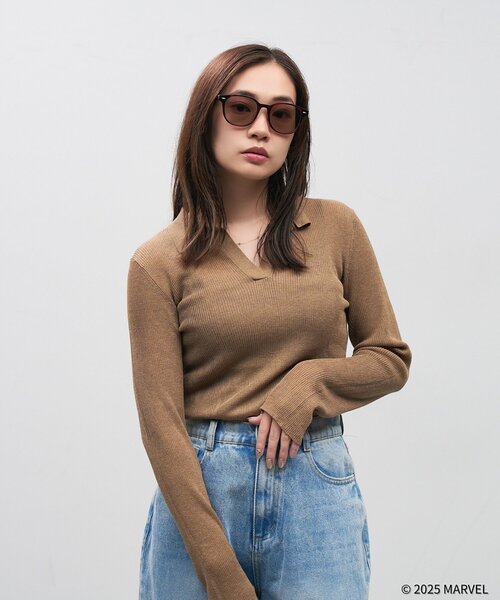 Zoff（ゾフ） サングラス uvカット Zoff｜MARVEL COLLECTION デッド