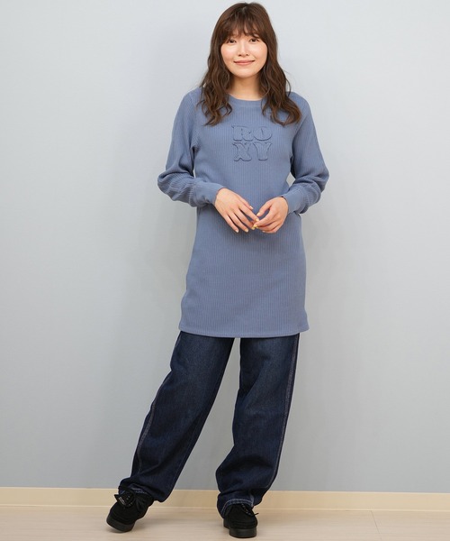 ROXY（ロキシー） ワンピース リブワンピース RDR254002 : ZOZOTOWN