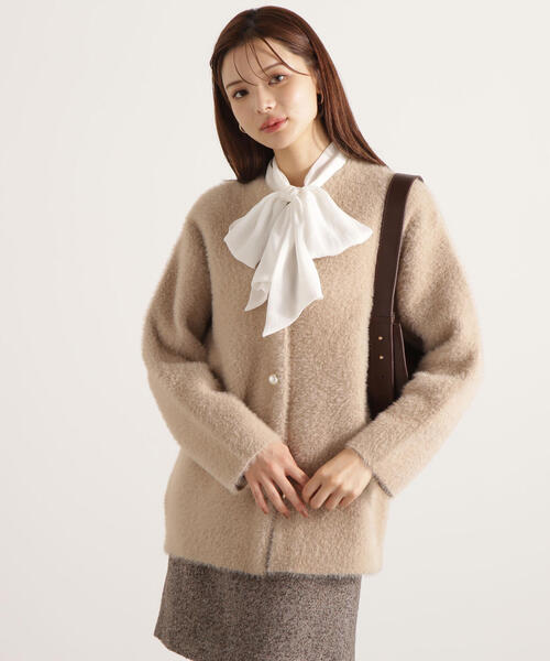 PROPORTION BODY DRESSING（プロポーションボディドレッシング 【PROPOTION BODY DRESSING】フェザージャコット