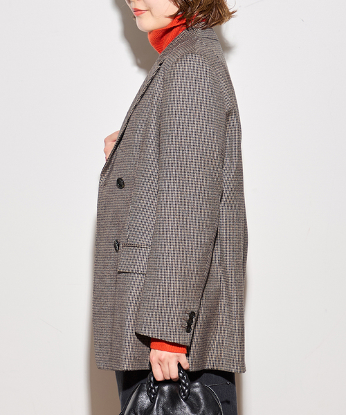 journal standard LESSAGE チェックダブルジャケット 38 journal standard LESSAGE チェックダブルジャケット 38 journal