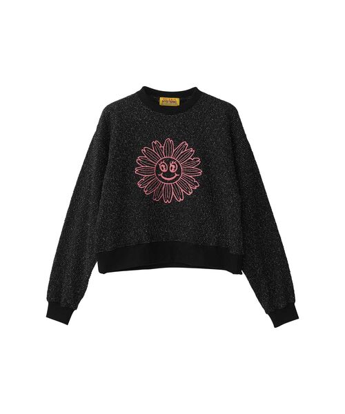 HYSTERIC GLAMOUR スウェットカットソー（レディースM相当） HYSTERIC GLAMOUR 「HYSTERIC GLAMOUR」 スウェットカットソー