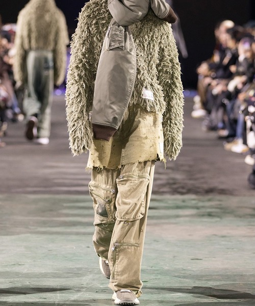 13⭐︎ミハラヤスヒロ カモフラ切替 カーゴパンツ MAISON MIHARA YASUHIRO（メゾン ミハラヤスヒロ） カーゴパンツ