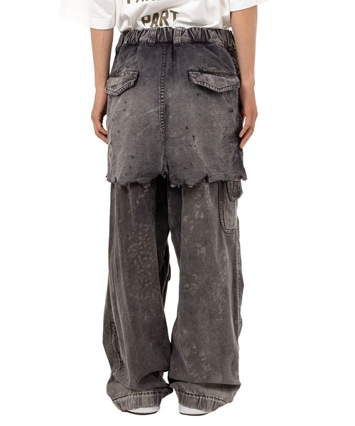 ミハラヤスヒロ WAIST LAYERED FLIGHT PANTS サイズ46 MAISON MIHARA YASUHIRO（メゾン ミハラヤスヒロ） カーゴパンツ
