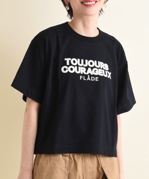 「blanc basque」 半袖Tシャツ FREE ホワイト レディース_画像3