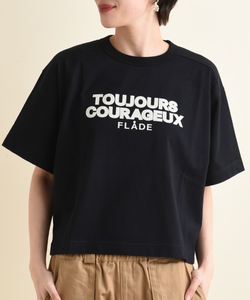 「blanc basque」 半袖Tシャツ FREE ホワイト レディース_画像8