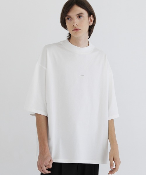 「LILL」 半袖Tシャツ S ネイビー メンズ_画像3