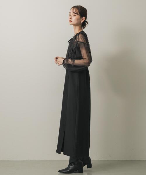 SENSE OF PLACE by URBAN RESEARCH ワンピース 2Pチュールボレロセット