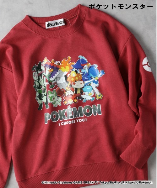 Right-on（ライトオン） トレーナー 「POKEMON」スウェットプル