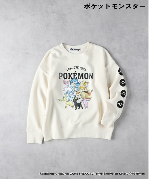 Right-on（ライトオン） トレーナー pokemon(ポケモン)「キッズ