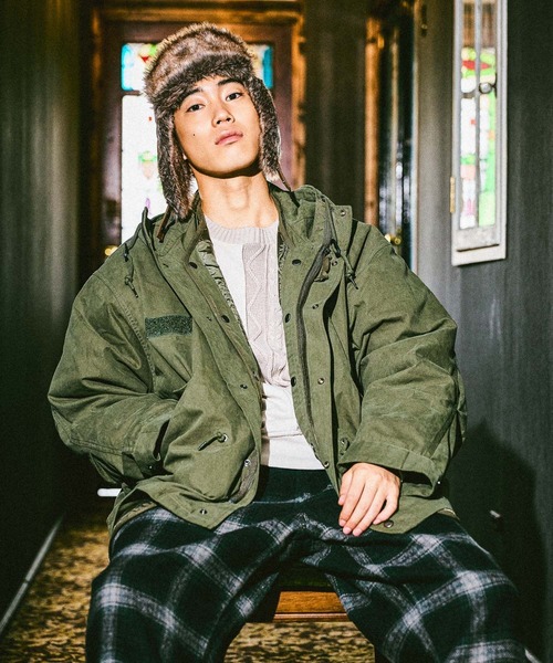 ニコアンド　2SET ショートモッズパーカ　Lサイズ niko and…（ニコアンド） パーカー 2SETショートモッズパーカ メンズ