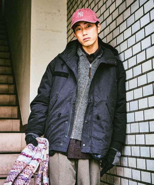 niko and…（ニコアンド） パーカー 2SETショートモッズパーカ メンズ