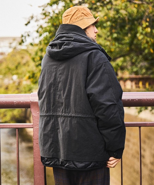 niko and…（ニコアンド） パーカー 2SETショートモッズパーカ メンズ