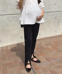 マタニティ 「 mamaレタス 」 裾スリット...の詳細画像5
