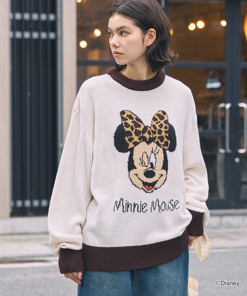 Disney（ディズニー） ニット セーター 「Disney」別注 ミッキーマウス