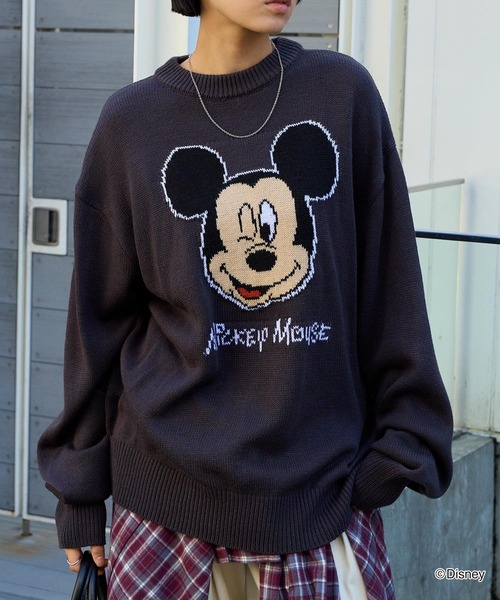 MONO-MART（モノマート） ニット セーター 「Disney」別注 ミッキー