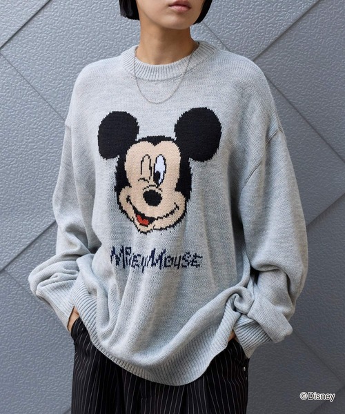 MONO-MART（モノマート） ニット セーター 「Disney」別注 ミッキー