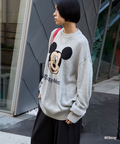MONO-MART（モノマート） ニット セーター 「Disney」別注 ミッキー