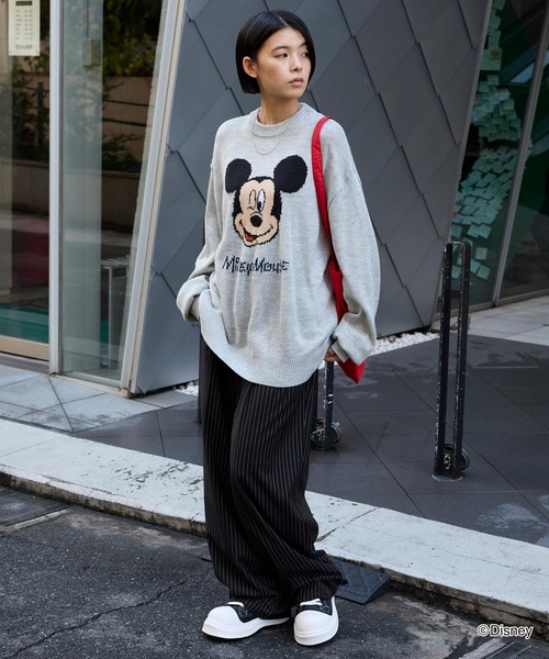 MONO-MART（モノマート） ニット セーター 「Disney」別注 ミッキー
