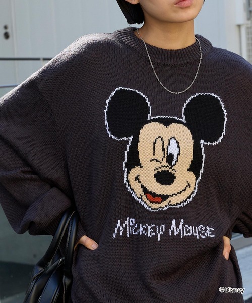 MONO-MART（モノマート） ニット セーター 「Disney」別注 ミッキー