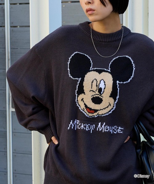 MONO-MART（モノマート） ニット セーター 「Disney」別注 ミッキー
