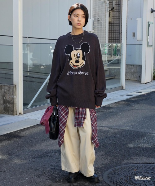 MONO-MART（モノマート） ニット セーター 「Disney」別注 ミッキー