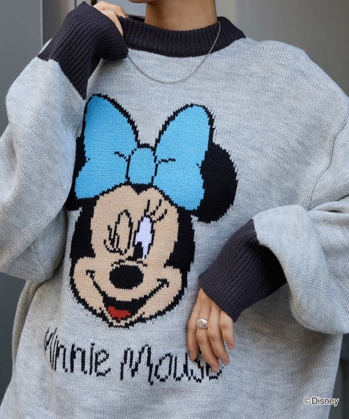 MONO-MART（モノマート） ニット セーター 「Disney」別注 ミッキー