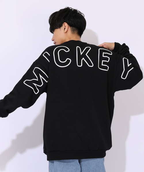 Disney（ディズニー） トレーナー スウェット 親子お揃い ヒョウ柄裏