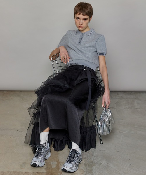 「MAISON SPECIAL」 ロングスカート 38 ベージュ レディース_画像6