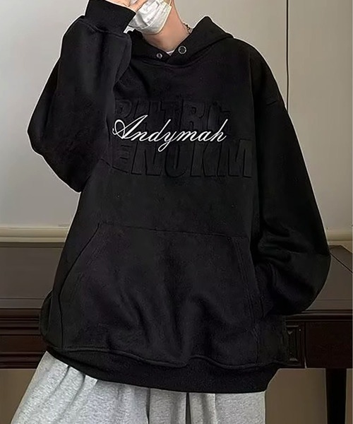 BLANC FICELLE パーカー 3Dプリント パーカー メンズ : ZOZOTOWN