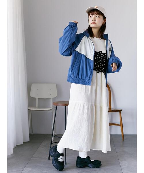 「ehka sopo」 ノースリーブワンピース F キナリ レディース_画像6