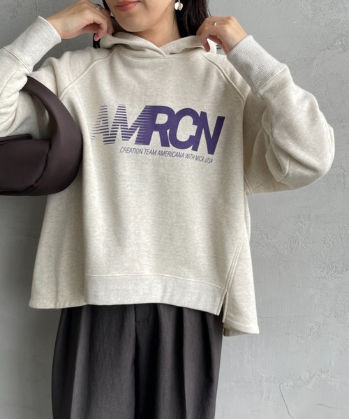 Americana MICA&DEAL グレー スウェット MICA&DEAL（マイカアンドディール） トレーナー スウェット
