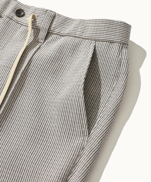 TETE HOMME（テット オム） スラックス リネンライクブッチャー