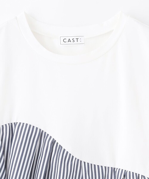 「CAST:」 ノースリーブトップス M グリーン系その他3 レディース_画像8