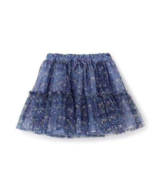 sense of wonder（ファッション） - スコート リバティチュールスカート キッズ 小わっぱ服 うしろ帯 ベビー、キッズ、マタニティ-スカート