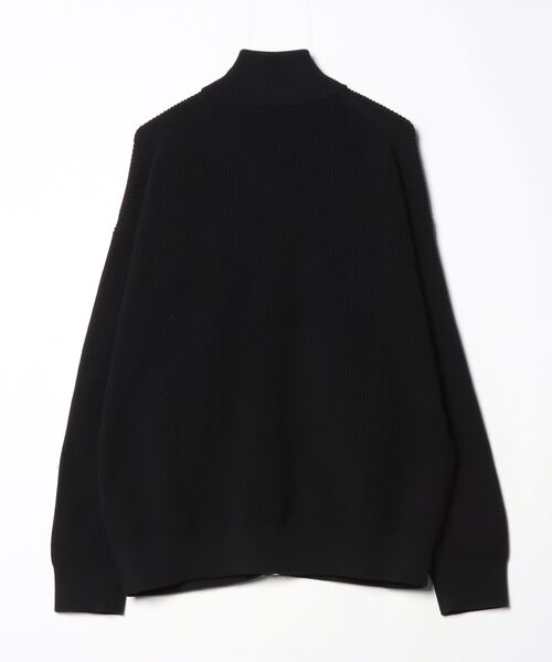 フレッドペリー コットンカーディガン ブラック Lサイズ表記 美品 FRED PERRY（フレッドペリー） ニットカーディガン X-LARGE ブラック