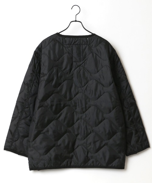 「HOUSTON」 キルティングブルゾン X-LARGE ブラック メンズ_画像3