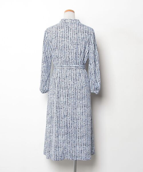 「COUP DE CHANCE」 長袖ワンピース 38 ブルー レディース_画像2