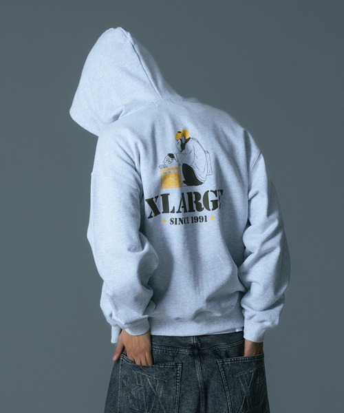 XLARGE（エクストラ ラージ） パーカー CRATE DIGGER ZIP HOODED