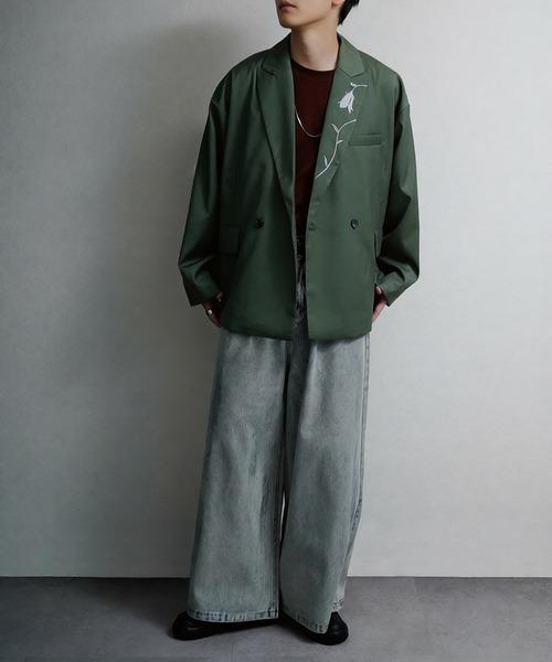 [Nilway] tailored jacket LARGE светло-серый мужской 