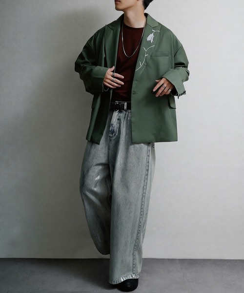 [Nilway] tailored jacket LARGE светло-серый мужской 