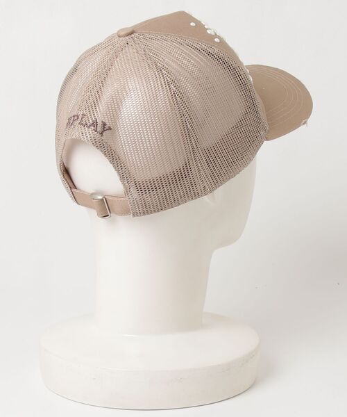 REPLAY（リプレイ） メッシュキャップ キャップ 帽子 パールビーズCAP 