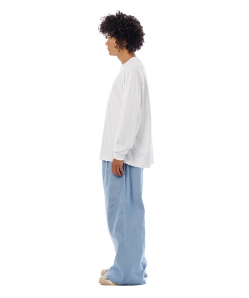 Sandinista（サンディニスタ） ワイドパンツ パンツ Light Denim Easy 