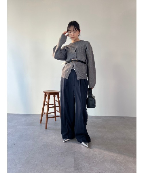 「HANNE」 チノパンツ FREE ベージュ レディース_画像2