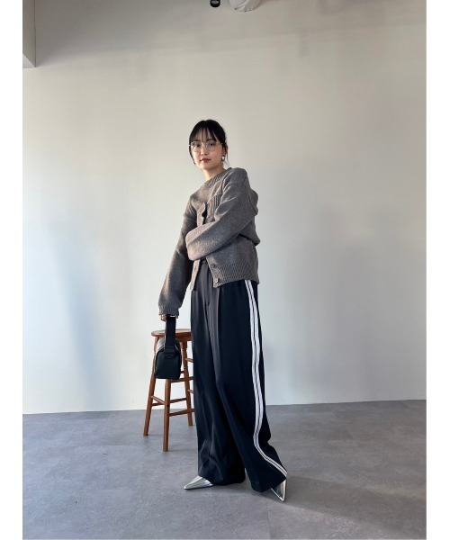 「HANNE」 チノパンツ FREE ベージュ レディース_画像4