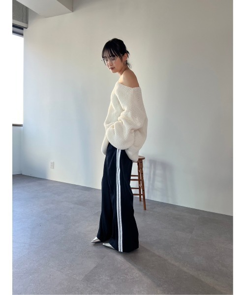 「HANNE」 チノパンツ FREE ベージュ レディース_画像6