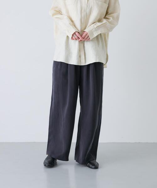 かぐれ パンツ キュプラストレートパンツ レディース : ZOZOTOWN Yahoo